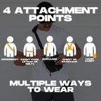 Vogue Fitness TitanMag magnetic gym bag with spacious compartments and durable fabric in a sleek design.