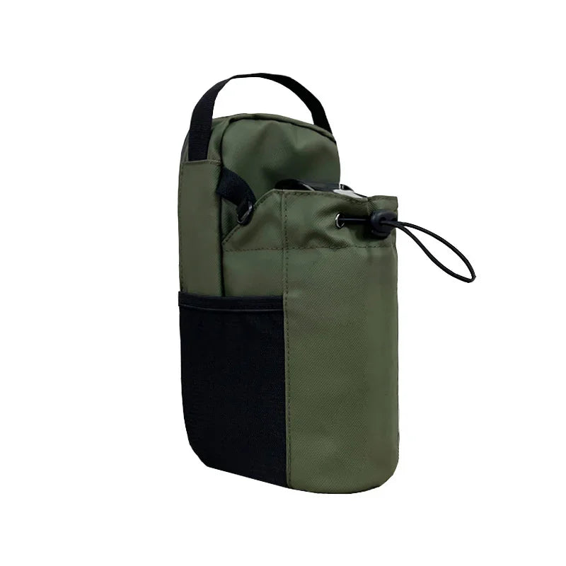 Vogue Fitness TitanMag magnetic gym bag with multiple pockets and a sleek design for easy organization and convenience.