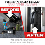 Vogue Fitness TitanMag gym bag with magnetic closures and spacious compartments for workout gear and accessories.