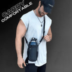 Vogue Fitness TitanMag magnetic gym bag with spacious compartments and sturdy design, ideal for workouts and fitness gear.